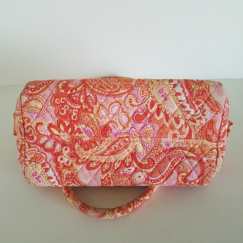 Vera Bradley Sherbert Handbag Pink Pasley - Picture 6 of 7